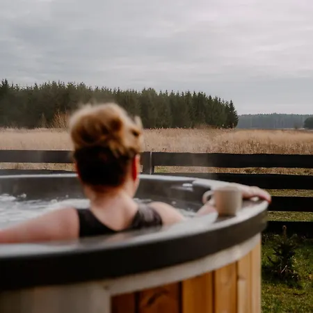 别墅 Osada Pod Gwiazdami & - Family Ogrodzony Dom, Prywatna Balia Z Hydromasazem, Kominek, Grill, Ognisko, Kajaki, Plaza, Jeziora *