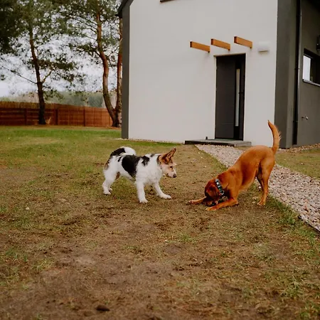 别墅 Osada Pod Gwiazdami & - Family Ogrodzony Dom, Prywatna Balia Z Hydromasazem, Kominek, Grill, Ognisko, Kajaki, Plaza, Jeziora Lasko
