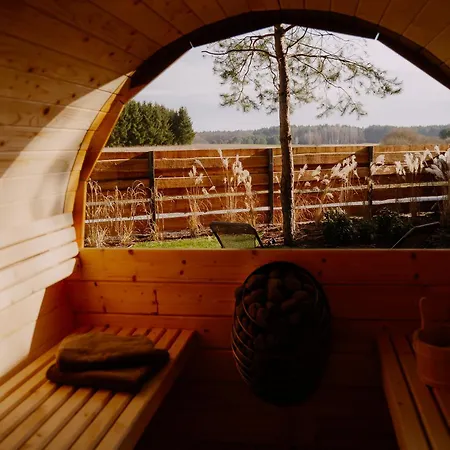 Osada Pod Gwiazdami Lasko & Spa - Family Ogrodzony Dom, 150M Do Prywatnego Stawu Z Plaza I Kajakami, Kominek, Grill, Ognisko, Kajaki, Plaza, Jeziora, Opcja Prywatnego Jacuzzi Lasko